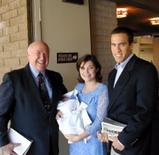 Pastor 'Chuck' with Mom, Dad and baby C.J.