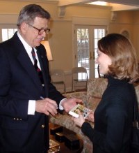 Charles W. Colson with Marie