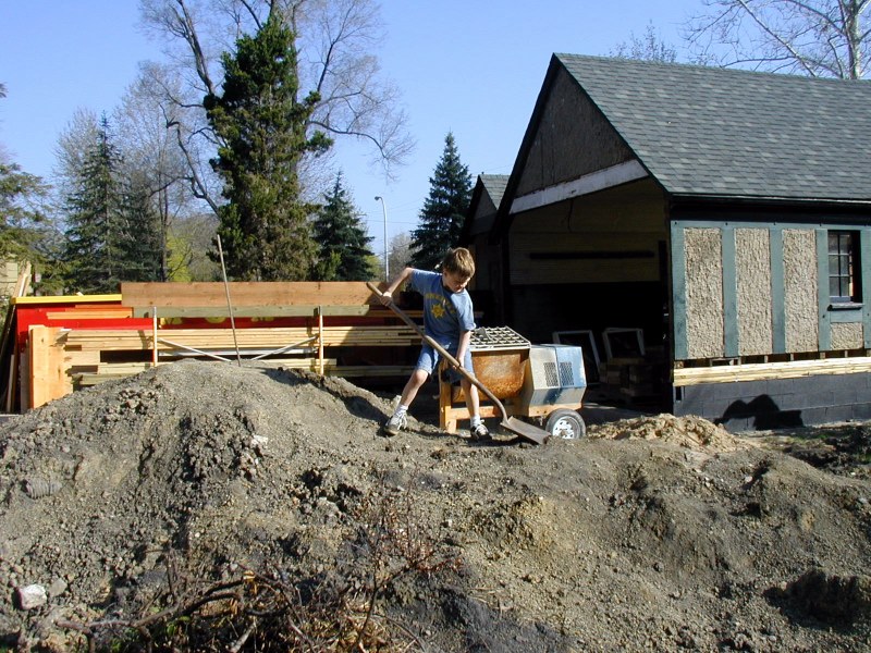 Nicholas accepts the earth moving challenge