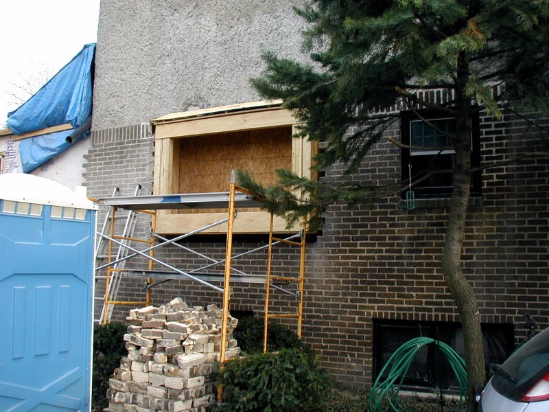 New kitchen window takes shape